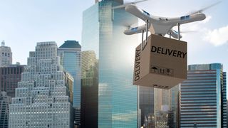 Die Aufgabe der Challenge war es, Konzepte für autonom und zuverlässig operierende Luftfahrtsysteme zur Zustellung von Waren im innerstädtischen Raum zu entwerfen. (Clipdealer)