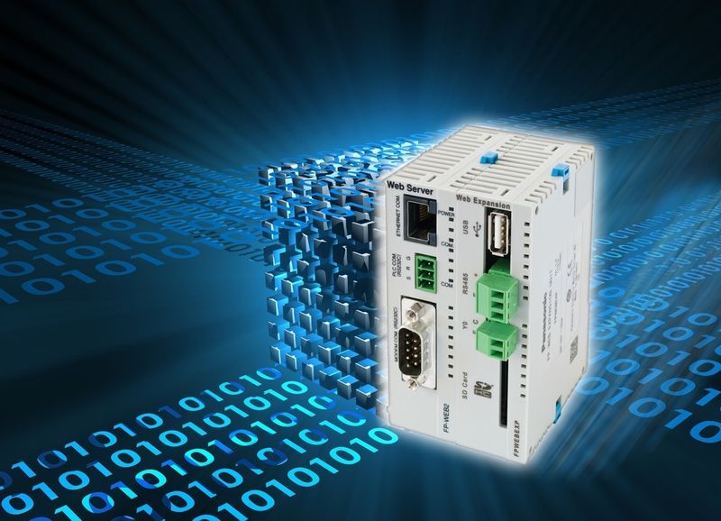 Der Energie- und Betriebsdatenlogger von Panasonic stellt die fundierte Datenbasis für Energiemanagementsysteme zur Verfügung. (Bild: Panasonic)