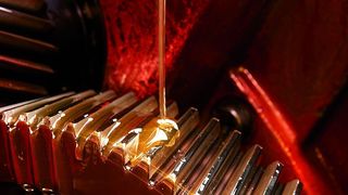 Schmierung eines Windkraftgetriebes. (Bild: FNR/Hardy Müller)