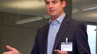 Viastore-Geschäftsführer Philipp Hahn-Woernle: „Der deutsche Maschinen-, Anlagen- und Komponentenbau ist einer unserer wichtigsten Kundenkreise.“ (Bild: Maienschein)