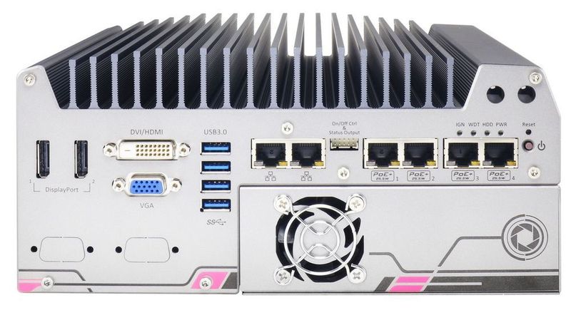 Mit Schutzklasse IP 20 und Standfestigkeit gegenüber Vibrationen und Schock entspricht der Box-PC CamCollect 61 den Anforderungen in der Industrie.  (Aprotech )