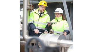 Instandhaltungs-Check: Verbesserungspotenziale werden vor Ort im Gespräch mit den verantwortlichen Mitarbeitern geprüft. (Bild: Effizienz-Agentur NRW)