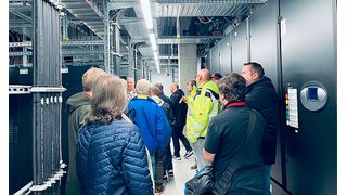 Rechenzentrumsführung anlässlich des TdoRZ bei NTT Global Data Centers in Hattersheim.  (Bild: NTT Global Data Centers / German Datacenter Association)