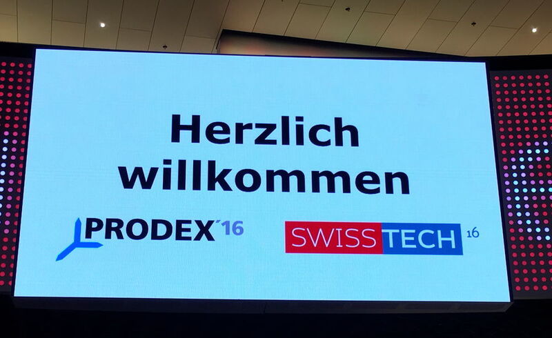 BIENVENUE aux salons Swisstech - Prodex édition 2016. (JR Gonthier)