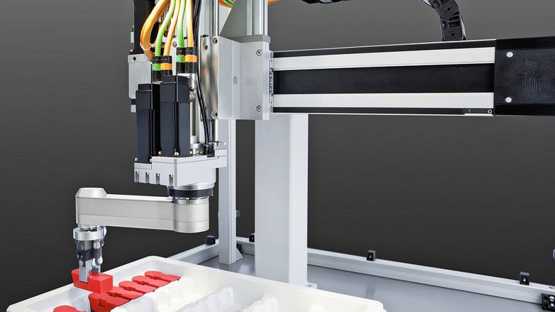 Bild 3: Das Schwenkarmmodul ist mit Reichweiten von 297, 399 und 537 mm erhältlich. (Bild: IEF Werner)