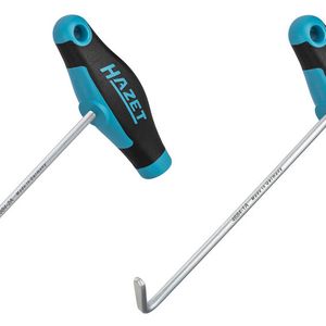 Die beiden Hakenwerkzeuge (4684-1A und 4684-2A) kosten jeweils 18,90 Euro netto.(Bild:  Hazet)