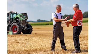 Ersatzteile für die Landmaschine direkt aufs Feld liefern: Mit GO Express & Logistics geht das. (Go Express & Logistics)