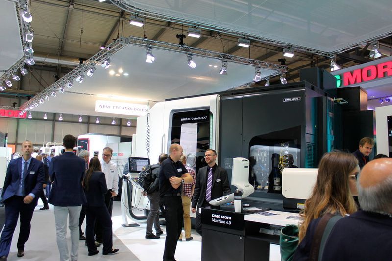 DMG Mori was showcasing 10 world premieres in Milan. (Schulz)