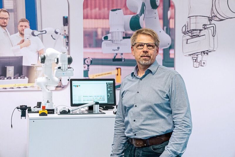 Dirk Thamm, TQ-Systems: „Die kollaborierende Robotik wird ein ,Gamechanger‘ für die Produktion in Deutschland sein.“ (Bild: TQ-Systems)