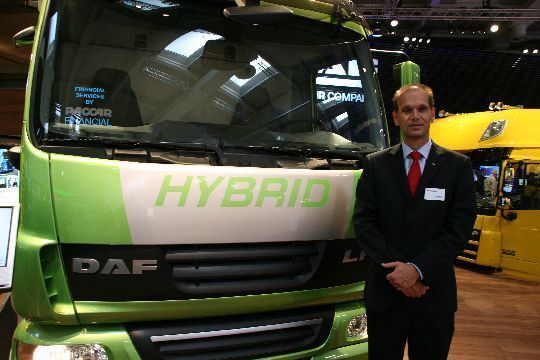 Laut Jan van Keulen, Geschäftsführer der DAF Trucks Deutschland GmbH, rollt das Lkw-Geschäft wieder. (Archiv: Vogel Business Media)