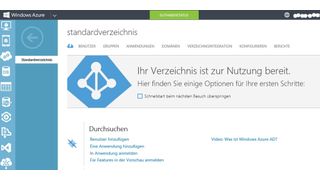 Active Directory von Windows Azure ist eine Cloudlösung für die Identitäts- und Zugriffsverwaltung. Sie kombiniert grundlegende Verwaltungsdienste mit Identitätsgovernance, Sicherheit und Zugriffsverwaltung für Anwendungen - auch für Services von Drittunternehmen. (Bild: Microsoft)