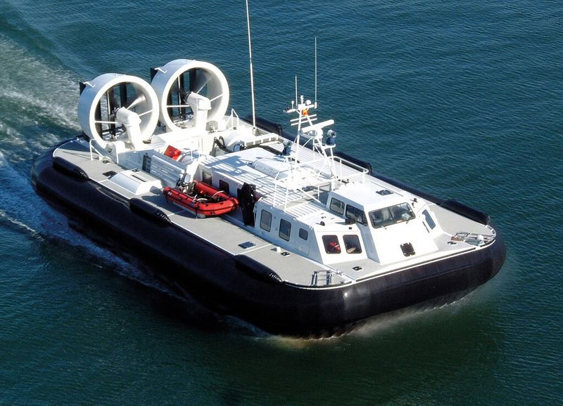 Die geeignete Lösung für die Luftkissenfahrzeuge von Griffon Hoverwork: Der Zahnriemen Synchrochain Carbon ist sehr verschleiß- und abriebfest und überträgt hohe Leistungen. (Bild: Contitech)