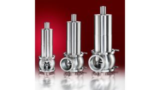 Zur Trennung des Federraums, mit dem medienberührten Bereich im Austrittsraum, verfügen die Ventile über eine Formmembran im Werkstoff FKM oder wahlweise EPDM. (Bild: Goetze Armaturen)