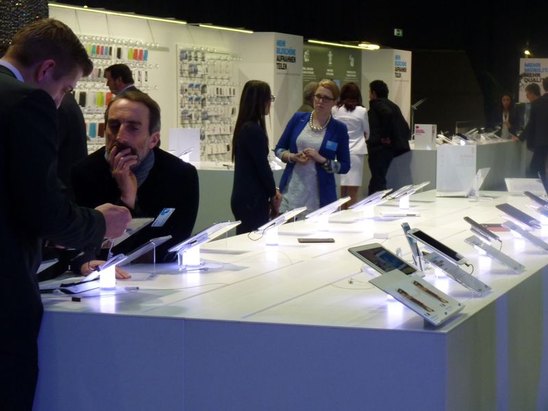 Last but not least: die mobile Zukunft gab es bereits jetzt in voller Pracht zu bewundern. (Bild: IT-BUSINESS)