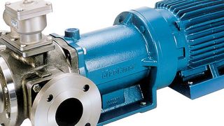 Seal-less sliding vane pumps feature a magnetic coupling consisting of samarium-cobalt magnets and a unique bearing and head design. (Picture: PSG)