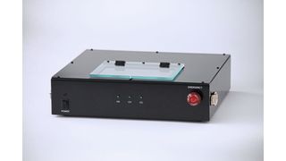 Das Bild zeigt das Testgerät zur Bewertung der Korrosionsbeständigkeit von Beschichtungen. (Bild: Mazda)