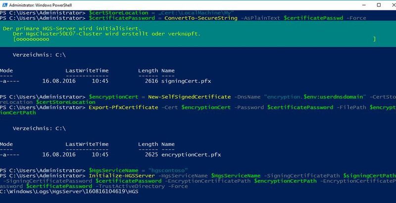 Mit Shielded VMs lassen sich sensible Daten innerhalb von VMs besonders schützen. (Joos)
