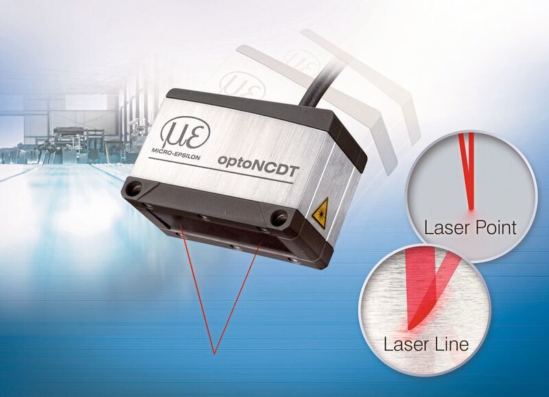 Für anspruchsvolle Messaufgaben bietet Micro-Epsilon Laser-Sensoren mit Laser-Linie (LL) für metallische und strukturierte Oberflächen an.  (Micro-Epsilon )