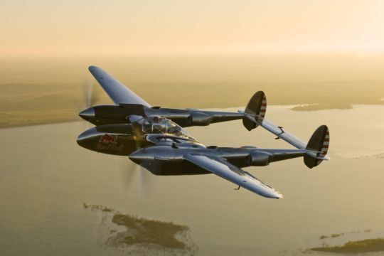 Nimmt an der Airshow teil: Lockheed P-38 Lightning von den Flying Bulls. (Archiv: Vogel Business Media)