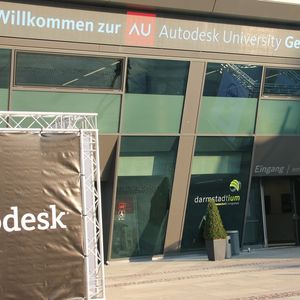 Wie bereits im Vorjahr findet die Autodesk University wieder in Darmstadt statt.