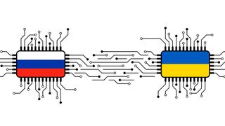 Virtuelle Angriffe gegen Militär und Behörden der Ukraine nahmen in den ersten drei Tagen des Kampfes um 196 Prozent zu (MarkRademaker-stock.adobe.com)