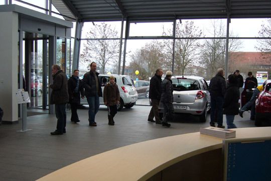 Das neue Renault-Autohaus Enders feierte am Wochenende seine Eröffnung. (Archiv: Vogel Business Media)
