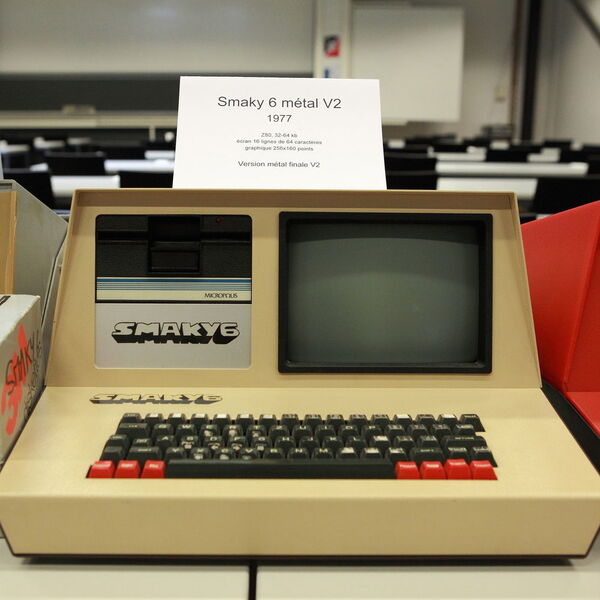 Les micro-ordinateurs Smaky sont en vedette au Musée Bolo. (Image: Sébastien Monachon)
