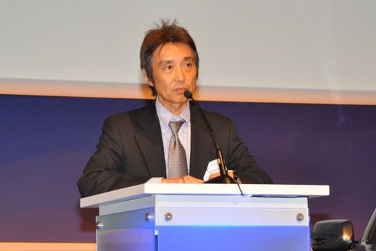 Hidetoshi Kobayashi, Corporate Vice President bei der japanischen Subaru-Mutter Fuji Heavy Industries, gratulierte den Händlern zur hohen Kundenzufriedenheit: „Hier ist Subaru Deutschland an der Weltspitze und ein Vorbild für andere Länder.“ (Archiv: Vogel Business Media)