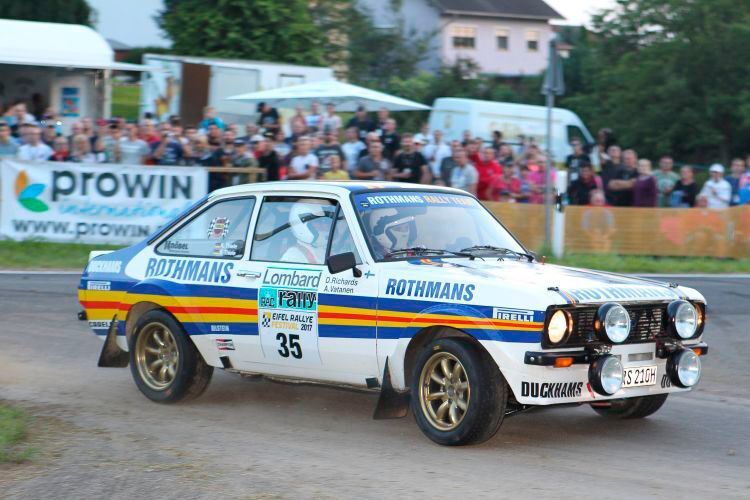 Mit dem Escort II setzte Ford sein Kompaktmodell erstmals im Rallyesport erfolgreich ein. Gerade seine robuste Technik prädestinierte ihn für den harten Einsatz. Sein 2-Liter-Motor leistete rund 245 PS. Mit dem RS1800 wurden Björn Waldegård 1979 und Ari Vatanen 1981 Rallye-Weltmeister.  (ERF)