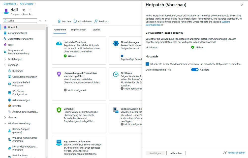 Mit Azure Arc lokale Windows-Server an die Microsoft-Cloud binden ...