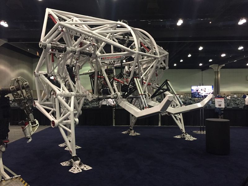 Impressionen des Mech-Racers Prosthesis. (Sergio Caré / VBM)