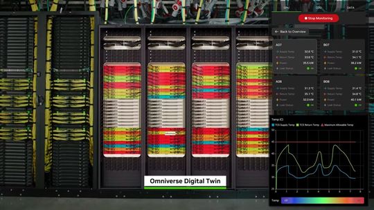 Im Mai dieses Jahres hat Nvidia „DSX OS“ vorgestellt, ein 'Betriebssystem' für KI-Fabriken. Wenn die physische AI Factory in Betrieb geht, fungiert ihr digitaler Zwilling als Betriebssystem. (Bild:  Nvidia)