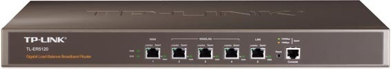 Gigabit-Router mit Load Balancing und Überspannungsschutz