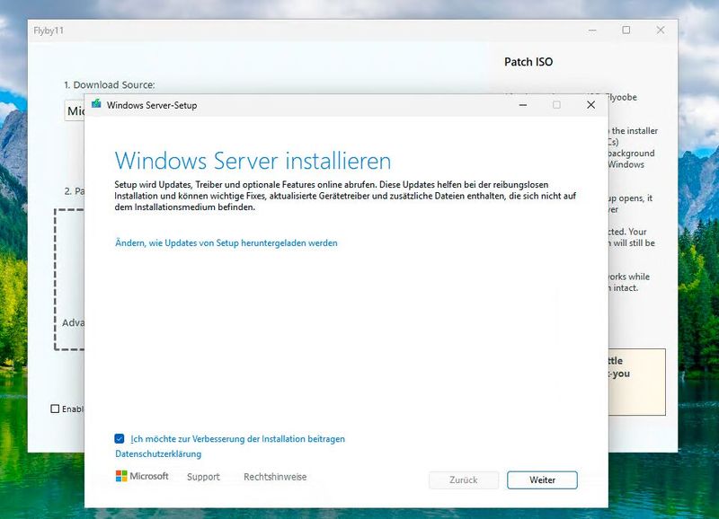 FlyOOBE bietet weiterhin die Funktionen von FlyBy11. (Bild: Joos | FlyOOBE)