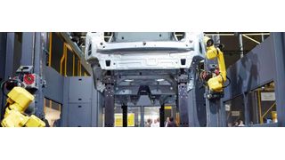 Der demografische Wandel beschleunigt den Robotereinsatz. Das betrifft nicht nur Konzernen sondern zunehmend auch kleinere Firmen. (Messe München)