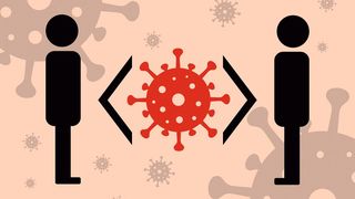 Physiker der Westfälischen Wilhelms-Universität Münster haben in Modell-Simulationen nachgewiesen, dass die COVID-19-Infektionszahlen durch „Social Distancing“ deutlich sinken. (Symbolbild) (Bild: gemeinfrei)