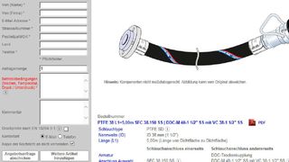 Elaflex hat ein neues Online-Tool entwickelt. Der Schlauchleitungs-Konfigurator unterstützt technische Einkäufer bei der Zusammenstellung von Schlauchtype, Armaturen und Zubehör. (Bild: Elaflex)