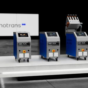 Auf der diesjährigen K-Messe präsentiert technotrans gemeinsam mit enesty seine umfassende Lösungskompetenz für die Kunststoffverarbeitung.(Bild:  Technotrans)