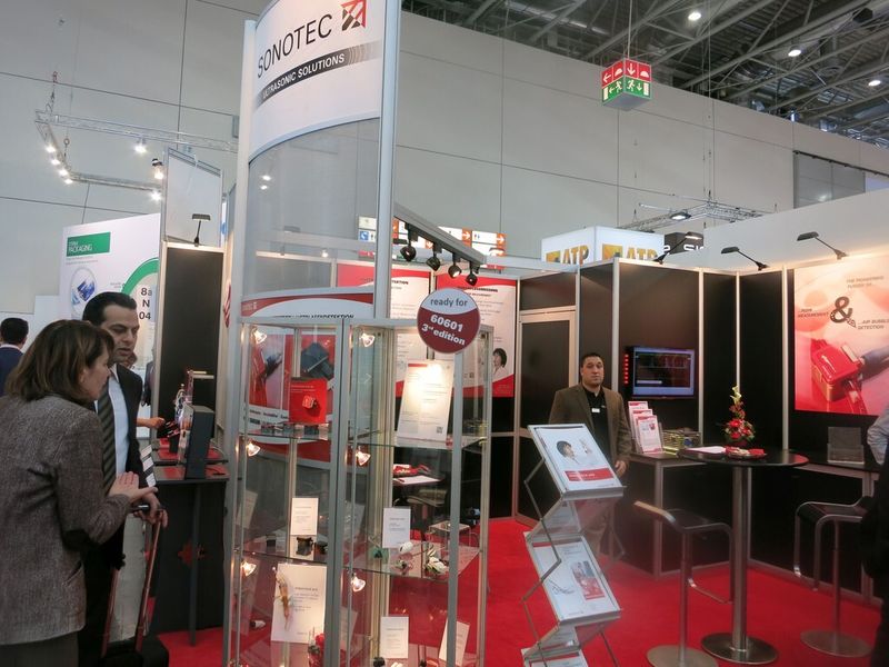 Sonotek Ultraschallsensorik aus Halle ... (Bild: Schäfer)