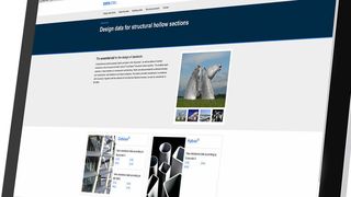 Das kostenlose Online-Tool erleichtert Ingenieuren und Stahlbauern die schnelle Bemessung von Hohlprofilen unter Normalkraft- und Biegebeanspruchung.  (Tata Steel)