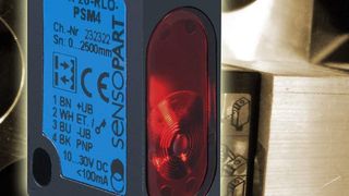 Autokollimationslichtschranke FR 20 RLO -  nach einer aufwändigen Versuchsphase erfüllte dieser Sensor am besten die Anforderungen: kleiner Lichtspot, keine Blindzone und hohe Funktionsreserve. (Archiv: Vogel Business Media)