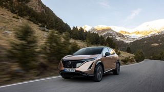 Nissan hat den Ariya eindrucksvoll in Szene gesetzt. (Bild: Nissan)