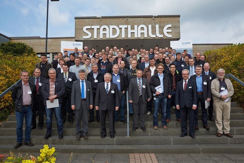 Mehr als 100 Fachleute tauschten sich über intelligente Vernetzung in modernen Fertigungen der Schweißtechnik aus. (Bild: Cloos)
