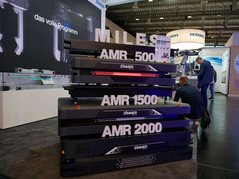 The Zimmer Group showcased its AGV portfolio in Nuremberg. (Image:Sandro Kipar/VCG)