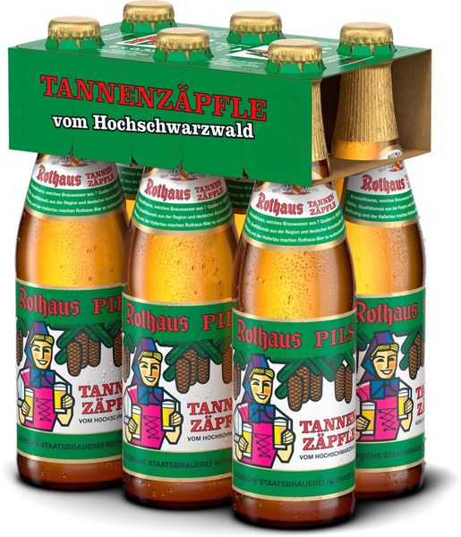 Platz 19: Rothaus Rothaus teilt sich mit ebenfalls 46% Bekanntheit praktisch den 19. Platz. (Bild: Rothaus)