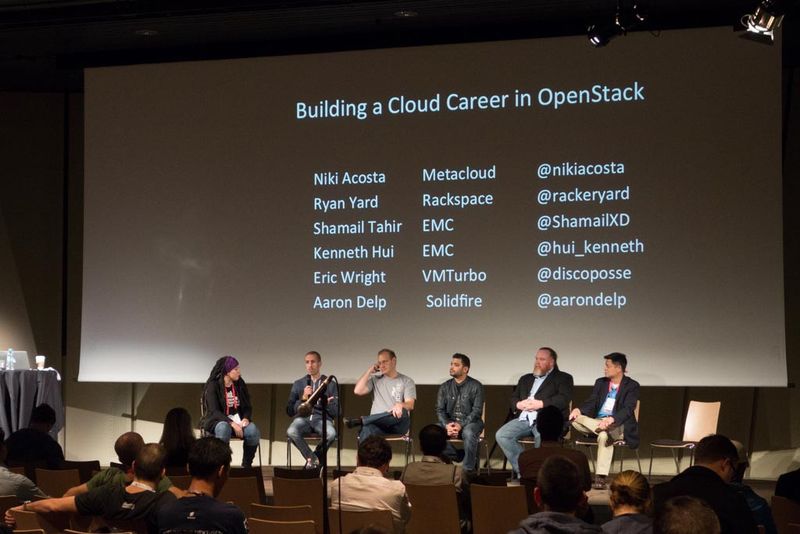 Auch über Jobchancen im OpenStack-Umfeld wurde gesprochen. (Bild: Srocke)