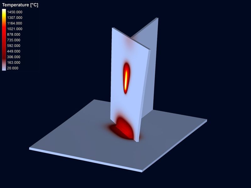 Die Software unterstützt dabei, die optimale Spannvorrichtung für den Schweißprozess zu entwickeln und liefert Fakten, um die beste Schweißreihenfolge festzulegen. Simufact.welding prognostiziert die Endkontur des Werkstücks und hilft, Bauteile toleranzgenau in Serie zu fertigen. (Bild: Simufact)