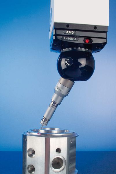 Bild 2: Beim Modernisieren einer Messmaschine kann es, abhängig vom jeweiligen Zustand, notwendig werden, auch das Messtastersystem zu  erneuern. Bild: Märklen (Archiv: Vogel Business Media)