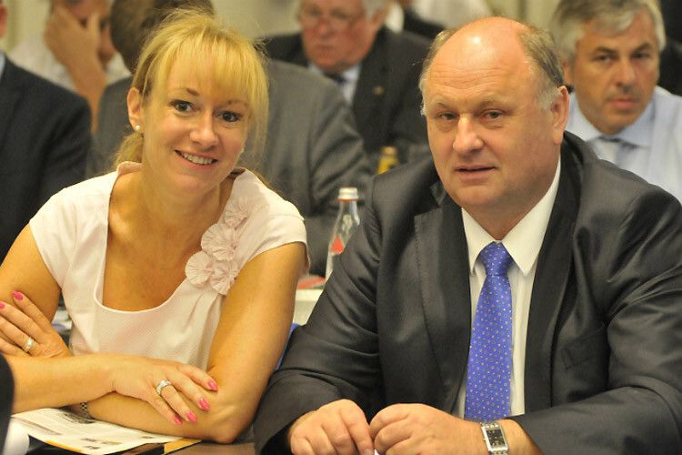 BFC-Spitze: Schulleiterin Sylvia Gerl und Helmut Peter, Vorstandsvorsitzender der Bundesfachschule. (Foto: Zietz)