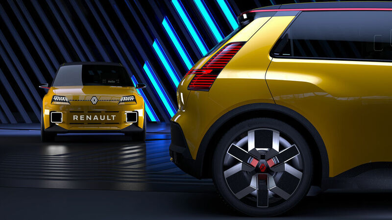 Gemäß der Zukunftsorientierung des Autobauers ist der R5 Prototype natürlich mit einem E-Antrieb ausgerüstet. (Renault)